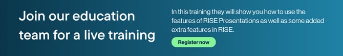 Register now for a live training session